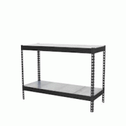SimonRack Étagère Industrielle, 900x1500x750 mm, 2 Niveaux, Métal, Étagère Charge Lourde, Anthracite/Galvanisé - Simonforte - métal 8425437101366 SimonRack Étagère Industrielle, 900x1500x750 mm, 2 Niveaux, Métal, Étagère Charge Lourde, Anthracite/Galvanisé - Simonforte - métal 8425437101366
