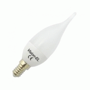 Ampoule led 4 watt coup de vent e14 2700°k ceramic dépoli Ampoule led 4 watt coup de vent e14 2700°k ceramic dépoli