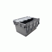 Bac de transport plastique couvercle crocodile 28l+60l+68l