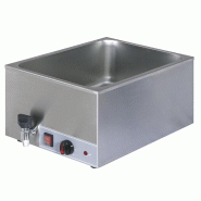 Bain-marie de table électrique avec robinet de vidange - 1 cuve gn ... - P4042