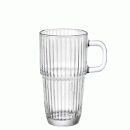 Bormioli Rocco - Barshine Mug 31 cl - Boite de 12 pièces - transparent verre 2520232