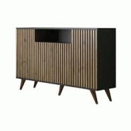 Buffet en aggloméré Dylan Hanah Home - noir 8684283029549 Buffet en aggloméré Dylan Hanah Home - noir 8684283029549