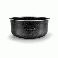 Casserole Aluminium 20 Cm Effet Pierre Stoned Cas20 Tfi Kitchencook - 3662738042058 Casserole Aluminium 20 Cm Effet Pierre Stoned Cas20 Tfi Kitchencook - 3662738042058