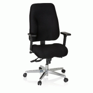 Chaise de bureau / fauteuil de direction ZENIT COMFORT noir hjh OFFICE - noir polyester 702304 Chaise de bureau / fauteuil de direction ZENIT COMFORT noir hjh OFFICE - noir polyester 702304