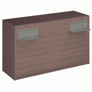 Comptoir Vertigo H T04 dble nat. L170cm - 3 tab.Coulis. 6tab.Amovib - noyer