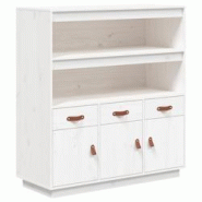 Helloshop26 - Buffet bahut commode armoire meuble de rangement organisateur cuisine salle de séjour salon haut 100 x 40 x 108,5 cm 02_0032252 - 30002 Helloshop26 - Buffet bahut commode armoire meuble de rangement organisateur cuisine salle de séjour salon haut 100 x 40 x 108,5 cm 02_0032252 - 30002