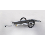 Remorque plateau vélo évolutif et personnalisable - Charge utile de 150 à 300 kg Remorque plateau vélo évolutif et personnalisable - Charge utile de 150 à 300 kg