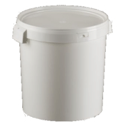 Seau plastique cylindrique