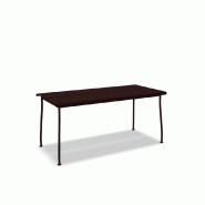 Table d'extérieur en métal FLANER - bordeaux