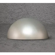 Borne Hémisphère en Acier Diamètre 40 cm - Peinture Polyester sur Primaire Époxy Antirouille