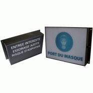 Caissons lumineux fae en abs tension alternative sur-mesure