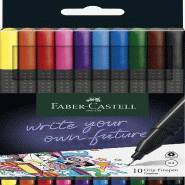 Fineliner Finepen Grip - Étui de 10 pièces - 151610 Fineliner Finepen Grip - Étui de 10 pièces - 151610