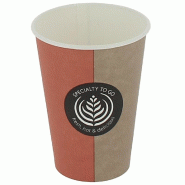 Firplast Gobelet carton décor passe-partout pour distribution automatique 180 ml (x3000) - rouge 8413997621325