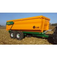 G 140 e benne agricole monocoque - gourdon sa - charge 14 t