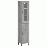 Helloshop26 - Buffet bahut commode armoire meuble de rangement organisateur cuisine salle de séjour salon haut sonoma 34,5 x 34 x 02_0035338 - 300021_0