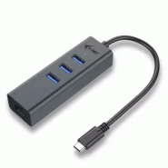 I-tec Metal USB-C HUB 3 Port + Gigabit Ethernet Adapter