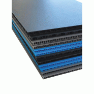 Liste plaque polypropylène alvéolaire palettisable - 890903 – 1000 x 1200 mm Liste plaque polypropylène alvéolaire palettisable - 890903 – 1000 x 1200 mm