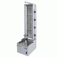 Machine a kebab - 4 feux - FGEER - inox TC.DNG201