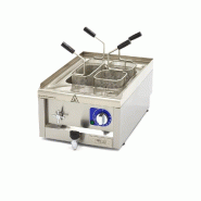 Maxima Cuiseur de pâtes de qualité commerciale - 15 L - unité simple - profondeur 60 cm - électrique – 40 × 60 × 24 cm – 3400 W - AKS-09391660