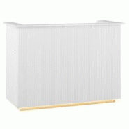 Physa - physa PHY_RD_02 Banque d'accueil avec éclairage indirect verrouillable - tablette coulissante pour clavier Comptoir d'accueil - 4062859251206