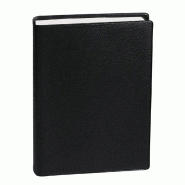 Quo Vadis - Agenda année scolaire - 2026-2027 - Journalier - Multilingue - Impala - Noir - août à juillet - 12x17 cm - Papier Clairefontaine blanc