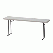 Table de collectivité pliante profondeur 46 cm Table de collectivité pliante profondeur 46 cm