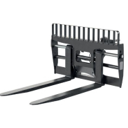 Tablier porte-fourches flottantes 16 t - large avec fourches de 2 400 mm de long et positionneur - ATT-03-025 -  MAGNITH