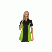 Tunique femme casacca copacabana noir vert isacco taille l