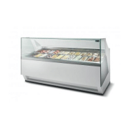 Vitrine à crèmes glacées froid ventilé pour chr, traiteurs, boulangeries, pâtisseries, marchands de glace et snacks -  diva isa