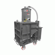 Aspirateur benne - disponible en location et en vente - Référence : VS600 T75 - Séparateur sous vide pour grandes quantités de matériaux