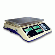 Balance Compteuse Industrielle 15kg pour CHR. Balance Cuisine Pro pour Commerce, Primeur, Charcuterie et Boucherie. - 260294