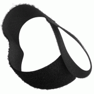 Bande velcro pour fixation d'un ventilateur blowerdoor sur le cadre de porte