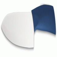 Couteau de cuisine en céramique Chef en céramique blanche, manche bleu 150 mm. Horemaq - 446116
