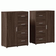Helloshop26 - Buffet bahut commode armoire meuble de rangement organisateur cuisine salle de séjour salons lot de 2 60 x 31 x 84 cm 02_0036781 - 3000 Helloshop26 - Buffet bahut commode armoire meuble de rangement organisateur cuisine salle de séjour salons lot de 2 60 x 31 x 84 cm 02_0036781 - 3000