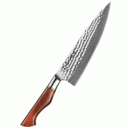 Hezhen - Couteau de chef Damas - B30R Master Series - multicolore B30R-CS