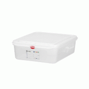 ITALCONCEPT Bac GN 1/2, polypropylène, HENDI, GN 1/2, 6,5L, Transparent, 325x265x(H)100mm - 8711369873267