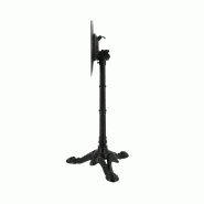 LIGNE CHR Bistrot rabattable fonte 3 branches h72 - noir métal MCH-751347