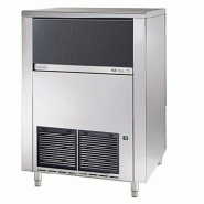 Machine à glaçons pleins 134 kg/24h réserve 65kg condenseur air pompe de vidange Brema
