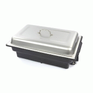 Maxima Chauffe-plats - 8,5 L - Ă©lectrique - incl 1/1 GN et couvercle â 61 Ă 35 Ă 28 cm â 900 W - AKS-09300001 Maxima Chauffe-plats - 8,5 L - Ă©lectrique - incl 1/1 GN et couvercle â 61 Ă 35 Ă 28 cm â 900 W - AKS-09300001