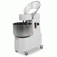 Pétrin à spirale 2 vitesses - Tête et cuve fixe - 20 L | Resto italia - 7010147020E