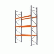 Rack à palette hauteur 3m capacité 1t8 - elément départ