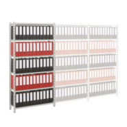 Rayonnage bureau H.200 x L 125 x p. 30 cm Elément départ Rayonnage bureau H.200 x L 125 x p. 30 cm Elément départ