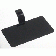 Support mise en bouche rectangulaire PS noir 100x55x20mm - par 100