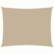 VidaXL Voile de parasol tissu oxford rectangulaire 2x3,5 m beige Modèle Ombrelle Fine - beige 135146