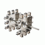 Adaptateur RSLAB-9 rôtisserie 24x15ml, horizontal - Ref.: LJJ002 Adaptateur RSLAB-9 rôtisserie 24x15ml, horizontal - Ref.: LJJ002
