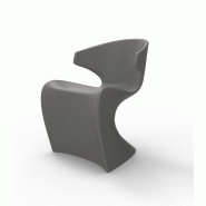 Chaise design in & out WING - tortora