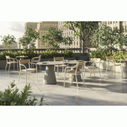 Chaise in & out madison wood - VONDOM