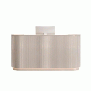 Comptoir d’Accueil Magasin Caisse Salon Beige 110×60 cm【M Tiaowen 110】 - 0760752476330