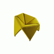 Fauteuil en tissu Fold- Softline - Feld Jaune