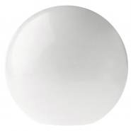 Globe opale globos coloris blanc- boule en résine -diamètre 50 cm- ip43- spécial pour faible pollution lumineuse -transparent